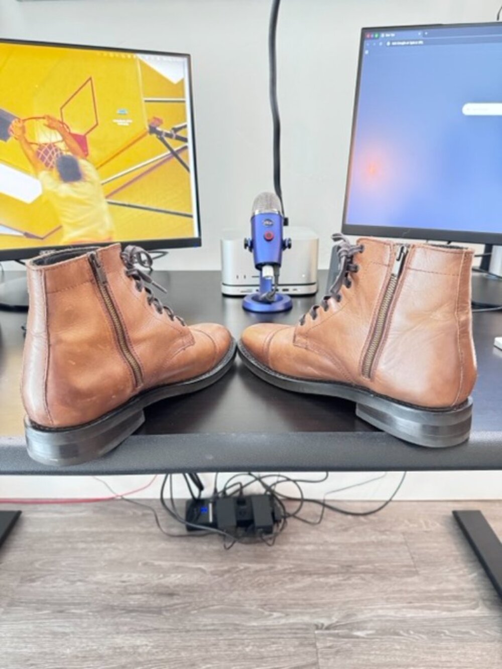 THURSDAY Major Style Leather Boots - Color Cuero Size: US 10.5 - Picture 7 of 13